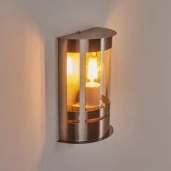 Hofstein Lauvdal Außenwandleuchte Edelstahl, 1-flammig, Bewegungsmelder 20 Hofstein Lauvdal Außenwandleuchte Edelstahl, 1-flammig, Bewegungsmelder -Außenleuchten Verkäufe lauvdal aussenwandleuchte h3443033 8