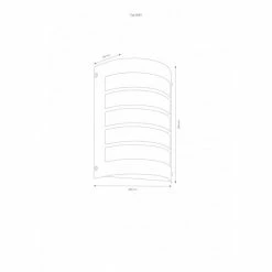 LCD Außenwandleuchte Edelstahl, 1-flammig, Bewegungsmelder -Außenleuchten Verkäufe lcd aussenwandleuchte 5091sen 2