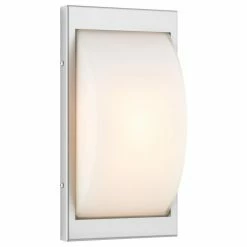 LCD Emden Außenwandleuchte LED Edelstahl, Bewegungsmelder