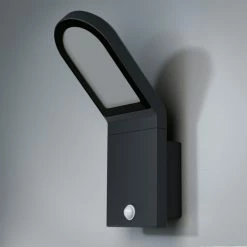 LEDVANCE ENDURA Außenwandleuchte Schwarz, 1-flammig, Bewegungsmelder -Außenleuchten Verkäufe ledvance endura aussenwandleuchte 4058075214170 3