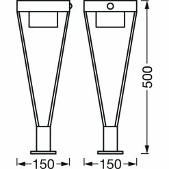 LEDVANCE ENDURA Wegeleuchte Schwarz, 1-flammig, Bewegungsmelder 9 LEDVANCE ENDURA Wegeleuchte Schwarz, 1-flammig, Bewegungsmelder -Außenleuchten Verkäufe ledvance endura wegeleuchte 4058075564565 4