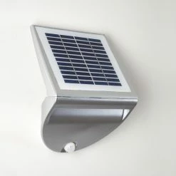Hofstein Lesum Solar-Außenwandleuchte LED Silber, 1-flammig, Bewegungsmelder 26 Hofstein Lesum Solar-Außenwandleuchte LED Silber, 1-flammig, Bewegungsmelder -Außenleuchten Verkäufe lesum solar aussenwandleuchte h3308462 12
