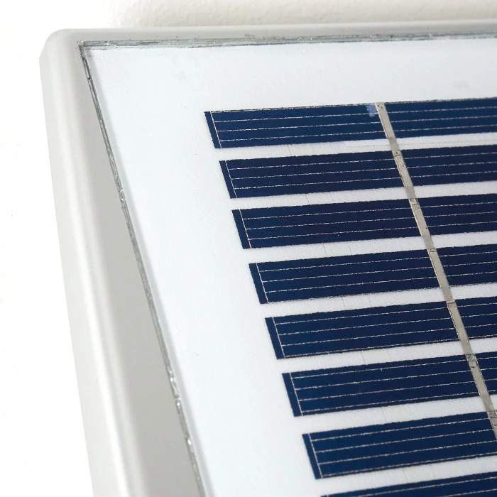 Hofstein Lesum Solar-Außenwandleuchte LED Silber, 1-flammig, Bewegungsmelder 10 Hofstein Lesum Solar-Außenwandleuchte LED Silber, 1-flammig, Bewegungsmelder – Bild 10
