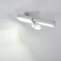 Hofstein Loit Aussenwandleuchte LED Wei&szlig;, 2-flammig, Bewegungsmelder -Außenleuchten Verkäufe loit aussenwandleuchte h3270219 do2 12