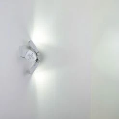 Hofstein Loit Aussenwandleuchte LED Wei&szlig;, 2-flammig, Bewegungsmelder -Außenleuchten Verkäufe loit aussenwandleuchte h3270219 do2 18