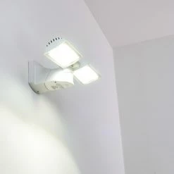 Hofstein Loit Aussenwandleuchte LED Wei&szlig;, 2-flammig, Bewegungsmelder -Außenleuchten Verkäufe loit aussenwandleuchte h3270219 do2 2