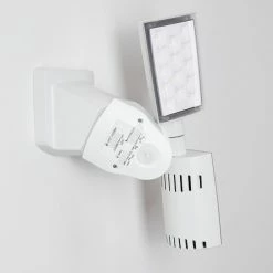 Hofstein Loit Aussenwandleuchte LED Wei&szlig;, 2-flammig, Bewegungsmelder -Außenleuchten Verkäufe loit aussenwandleuchte h3270219 do2 8