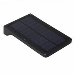Lucide BASIC Solar-Außenwandleuchte LED Schwarz, 1-flammig, Bewegungsmelder -Außenleuchten Verkäufe lucide basic solar aussenwandleuchte 22862 04 30 3