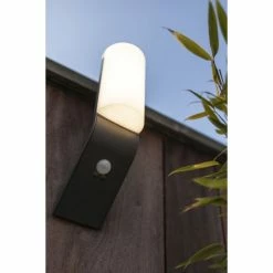 Lutec Lampen Lutec BATI Aussenwandleuchte LED Anthrazit, 1-flammig, Bewegungsmelder -Außenleuchten Verkäufe lutec bati aussenwandleuchte 5188602125 6