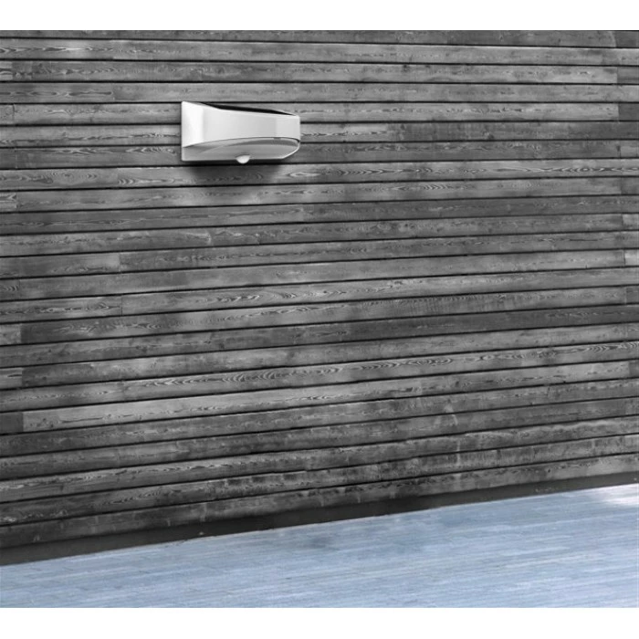 Lutec Lampen Lutec BREAD Solar-Außenwandleuchte LED Silber, 1-flammig, Bewegungsmelder 3 Lutec Lampen Lutec BREAD Solar-Außenwandleuchte LED Silber, 1-flammig, Bewegungsmelder – Bild 3