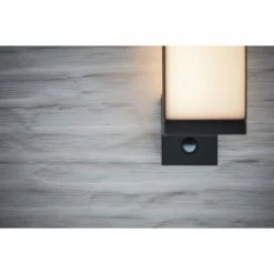 Lutec Lampen Lutec Cuba Außenwandleuchte LED Anthrazit, 1-flammig, Bewegungsmelder -Außenleuchten Verkäufe lutec cuba aussenwandleuchte 5193811118 4