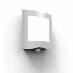 Lutec Lampen Lutec FARELL Aussenwandleuchte LED Anthrazit, 1-flammig, Bewegungsmelder