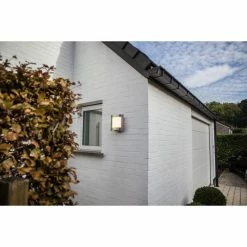 Lutec Lampen Lutec FARELL Aussenwandleuchte LED Anthrazit, 1-flammig, Bewegungsmelder -Außenleuchten Verkäufe lutec farell aussenwandleuchte 5194802001 5