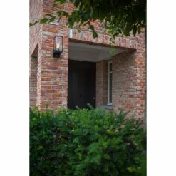 Lutec Lampen Lutec Flair Außenwandleuchte Schwarz, 1-flammig, Bewegungsmelder