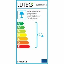 Lutec Lampen Lutec Flair Außenwandleuchte Schwarz, 1-flammig, Bewegungsmelder -Außenleuchten Verkäufe lutec flair aussenwandleuchte 5288802012 2