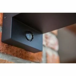 Lutec Lampen Lutec Flair Außenwandleuchte Schwarz, 1-flammig, Bewegungsmelder -Außenleuchten Verkäufe lutec flair aussenwandleuchte 5288802012 6