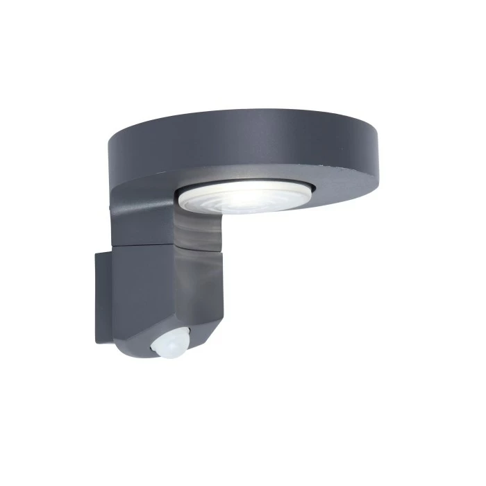 Lutec Lampen DISO Außenwandleuchte LED Anthrazit, 1-flammig, Bewegungsmelder 2 Lutec Lampen DISO Außenwandleuchte LED Anthrazit, 1-flammig, Bewegungsmelder – Bild 2
