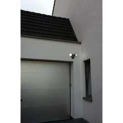 Lutec Lampen DRACO Au&szlig;enwandleuchte LED Schwarz, 1-flammig, Bewegungsmelder -Außenleuchten Verkäufe lutec lampen draco aussenwandleuchte 7622220012 8