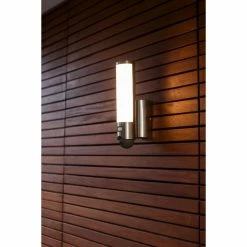 Lutec Lampen ELARA Außenwandleuchte LED Edelstahl, 1-flammig, Bewegungsmelder -Außenleuchten Verkäufe lutec lampen elara aussenwandleuchte 5267106001 10