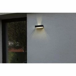 Lutec Lampen FADI Au&szlig;enwandleuchte LED Schwarz, 1-flammig, Bewegungsmelder -Außenleuchten Verkäufe lutec lampen fadi aussenwandleuchte 6939501330 2