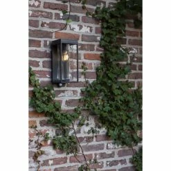 Lutec Lampen FLAIR Außenwandleuchte Schwarz, 1-flammig, Bewegungsmelder -Außenleuchten Verkäufe lutec lampen flair aussenwandleuchte 6988804012 2