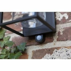 Lutec Lampen FLAIR Außenwandleuchte Schwarz, 1-flammig, Bewegungsmelder -Außenleuchten Verkäufe lutec lampen flair aussenwandleuchte 6988804012 3