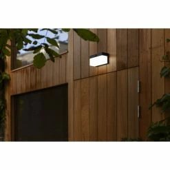 Lutec Lampen FRAN Außenwandleuchte LED Schwarz, 1-flammig, Bewegungsmelder -Außenleuchten Verkäufe lutec lampen fran aussenwandleuchte 6941502330 2