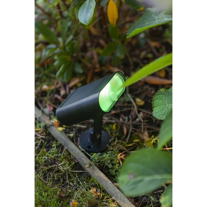 Lutec Lampen GINBO Gartenstrahler LED Schwarz, 1-flammig, Bewegungsmelder, Farbwechsler 3 Lutec Lampen GINBO Gartenstrahler LED Schwarz, 1-flammig, Bewegungsmelder, Farbwechsler – Bild 3