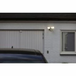 Lutec Lampen LIBRA Au&szlig;enwandleuchte LED Wei&szlig;, 1-flammig, Bewegungsmelder -Außenleuchten Verkäufe lutec lampen libra aussenwandleuchte 7632406053 2