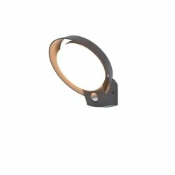 Lutec Lampen POLO Außenwandleuchte LED Anthrazit, 1-flammig, Bewegungsmelder -Außenleuchten Verkäufe lutec lampen polo aussenwandleuchte 5205702118 2