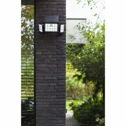 Lutec Lampen TUDA Au&szlig;enwandleuchte LED Schwarz, 1-flammig, Bewegungsmelder -Außenleuchten Verkäufe lutec lampen tuda aussenwandleuchte 6935502330 6