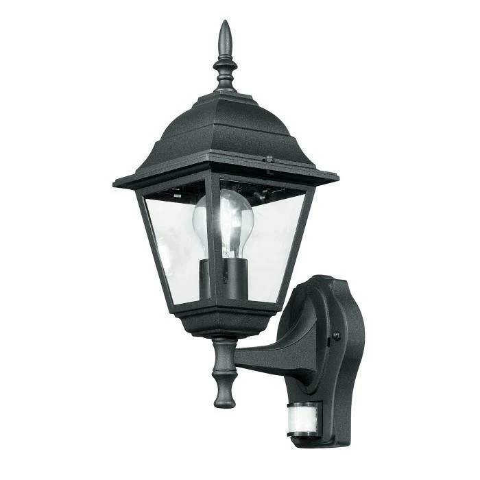 Lutec Lampen Lutec Roma Außenwandleuchte Anthrazit, 1-flammig, Bewegungsmelder 1 Lutec Lampen Lutec Roma Außenwandleuchte Anthrazit, 1-flammig, Bewegungsmelder