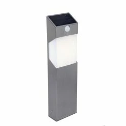 Lutec Lampen Lutec SOLSTEI Wegeleuchte LED Edelstahl, 1-flammig, Bewegungsmelder -Außenleuchten Verkäufe lutec solstei wegeleuchte 6907903001 do1 6