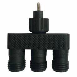 Lutec Lampen Lutec SUN CONNEC Verbinder LED Grau, Bewegungsmelder