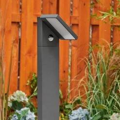 Hofstein Lyckan Wegeleuchte LED Anthrazit, 1-flammig, Bewegungsmelder -Außenleuchten Verkäufe lyckan wegeleuchte h3447055 10