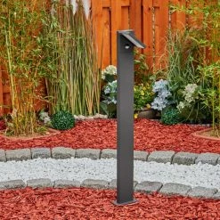 Hofstein Lyckan Wegeleuchte LED Anthrazit, 1-flammig, Bewegungsmelder -Außenleuchten Verkäufe lyckan wegeleuchte h3447055 11