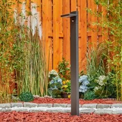 Hofstein Lyckan Wegeleuchte LED Anthrazit, 1-flammig, Bewegungsmelder -Außenleuchten Verkäufe lyckan wegeleuchte h3447055 6