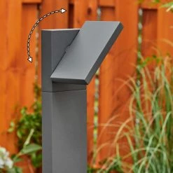 Hofstein Lyckan Wegeleuchte LED Anthrazit, 1-flammig, Bewegungsmelder -Außenleuchten Verkäufe lyckan wegeleuchte h3447055 8