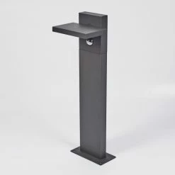 Hofstein Lyckan Wegeleuchte LED Anthrazit, 1-flammig, Bewegungsmelder -Außenleuchten Verkäufe lyckan wegeleuchte h3447093 7