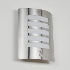 Hofstein Maleny Außenwandleuchte Edelstahl, 1-flammig, Bewegungsmelder -Außenleuchten Verkäufe maleny aussenwandleuchte h3606797 7