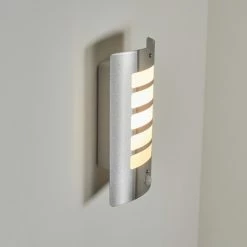 Hofstein Maleny Außenwandleuchte Edelstahl, 1-flammig, Bewegungsmelder -Außenleuchten Verkäufe maleny aussenwandleuchte h3606797 8