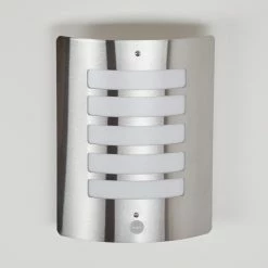 Hofstein Maleny Außenwandleuchte Edelstahl, 1-flammig, Bewegungsmelder -Außenleuchten Verkäufe maleny aussenwandleuchte h3606797 9