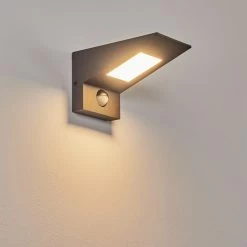 Hofstein Matlava Außenwandleuchte LED Anthrazit, Weiß, 1-flammig, Bewegungsmelder -Außenleuchten Verkäufe matlava aussenwandleuchte h3393208 5