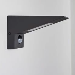 Hofstein Matlava Außenwandleuchte LED Anthrazit, Weiß, 1-flammig, Bewegungsmelder -Außenleuchten Verkäufe matlava aussenwandleuchte h3393208 9