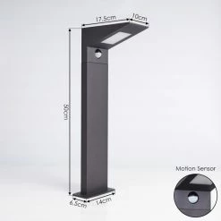 Hofstein Matlava Wegeleuchte LED Anthrazit, 1-flammig, Bewegungsmelder -Außenleuchten Verkäufe matlava wegeleuchte h3416662 3