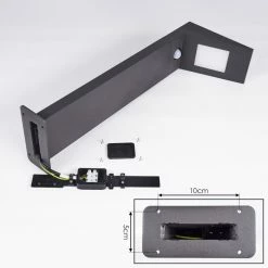 Hofstein Matlava Wegeleuchte LED Anthrazit, 1-flammig, Bewegungsmelder -Außenleuchten Verkäufe matlava wegeleuchte h3416662 4