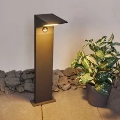 Hofstein Matlava Wegeleuchte LED Anthrazit, 1-flammig, Bewegungsmelder -Außenleuchten Verkäufe matlava wegeleuchte h3416662 6