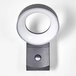 Hofstein Meridian Wandleuchte LED Anthrazit, 1-flammig, Bewegungsmelder -Außenleuchten Verkäufe meridian wandleuchte h3270271 do1 14