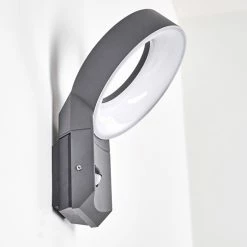 Hofstein Meridian Wandleuchte LED Anthrazit, 1-flammig, Bewegungsmelder -Außenleuchten Verkäufe meridian wandleuchte h3270271 do1 4