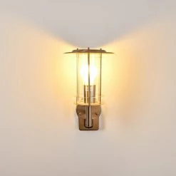 Hofstein Mulo Außenwandleuchte Edelstahl, 1-flammig, Bewegungsmelder -Außenleuchten Verkäufe mulo aussenwandleuchte h3024003 13